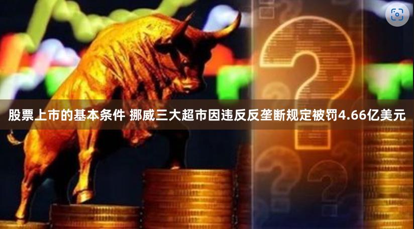 股票上市的基本条件 挪威三大超市因违反反垄断规定被罚4.66亿美元